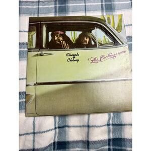 Cheech & Chong Los Cochinos LP 1973 Ode SP 77038 Die-Cut Car Door VG